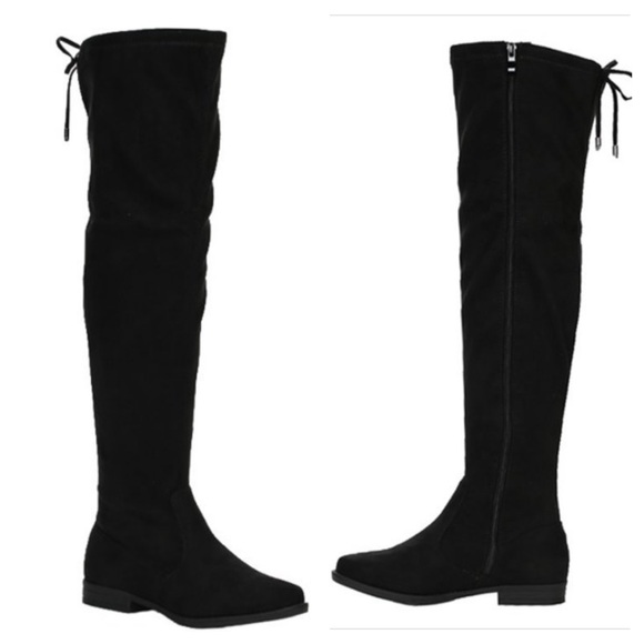 LAST 1️⃣ AVA Faux Suede Over The Knee Boot - Picture 7 of 8